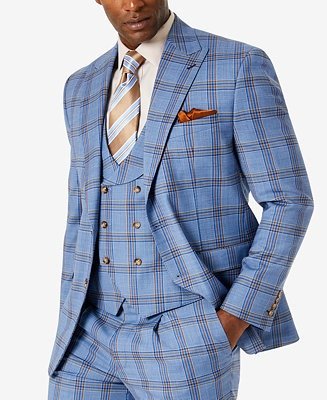 Men's Classic-Fit Wool Blend Suit Jacket