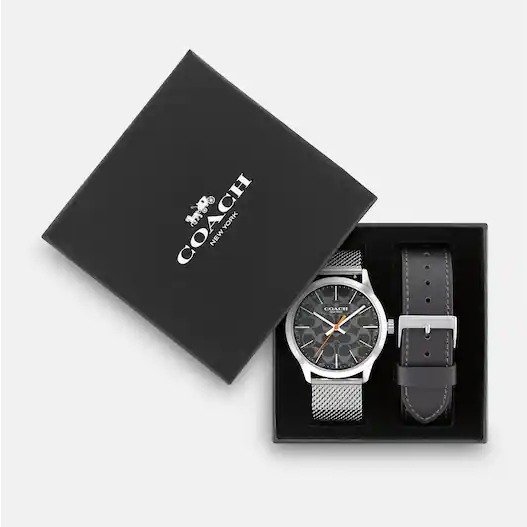 Boxed Baxter Watch Gift Set, 39 Mm