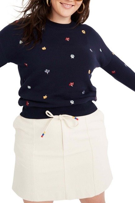 Confetti Floral Mainstay Embroidered Sweatshirt