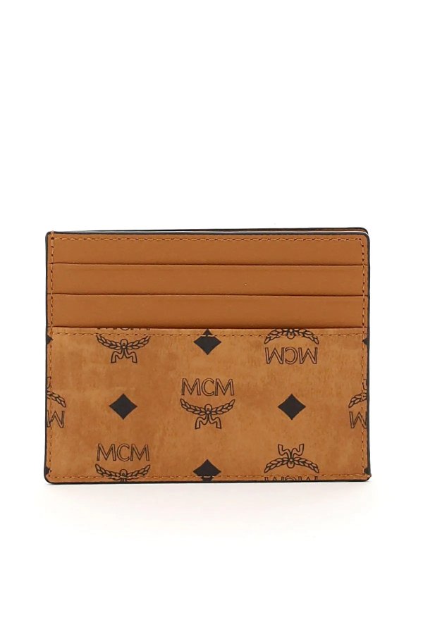 Small Leather Goods Mcm for Women Cognac