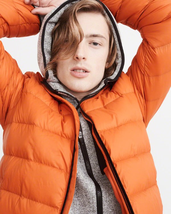 Mens Lightweight Down-Filled Packable Puffer | Mens Up to 40% Off Select Styles | Abercrombie.com