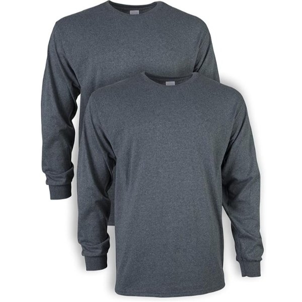 Gildan Men's Ultra Cotton Long Sleeve T-Shirt Style G2400
