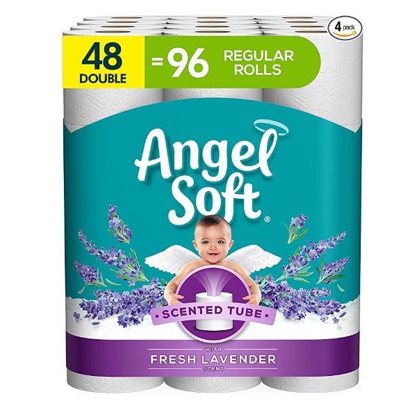 Angel Soft 超柔软双层卫生纸48卷 相当于普通96卷