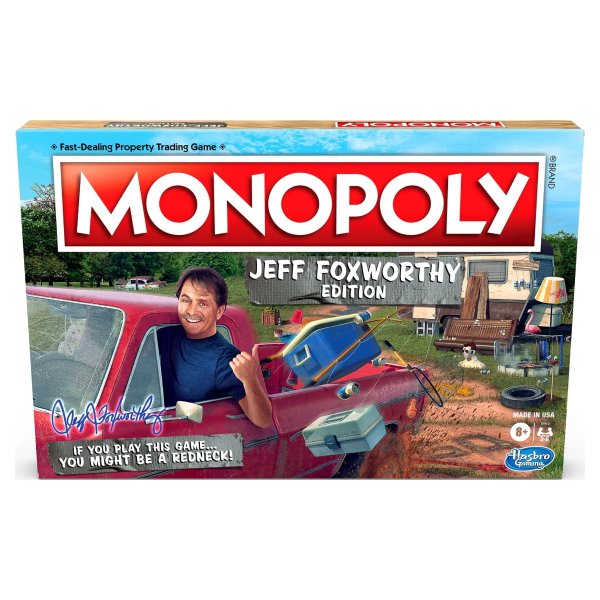 Only At Walmart: Monopoly: Jeff Foxworthy Edition Board Game