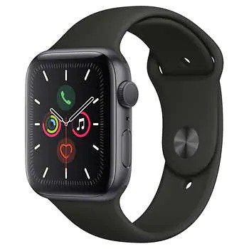 Watch Series 5 GPS with Black Sport Band - 44mm - Space Gray