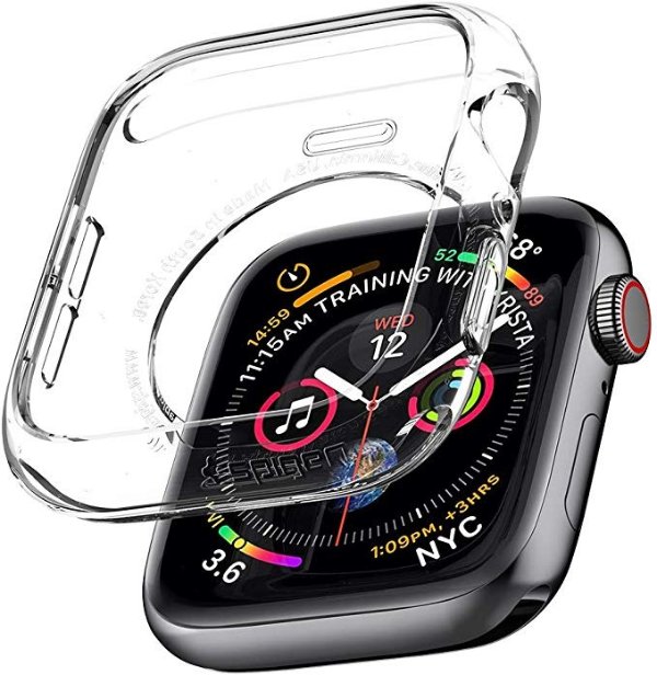 Spigen Liquid Crystal Designed for Apple Watch Case for 44mm Series 5 / Series 4 - Crystal Clear