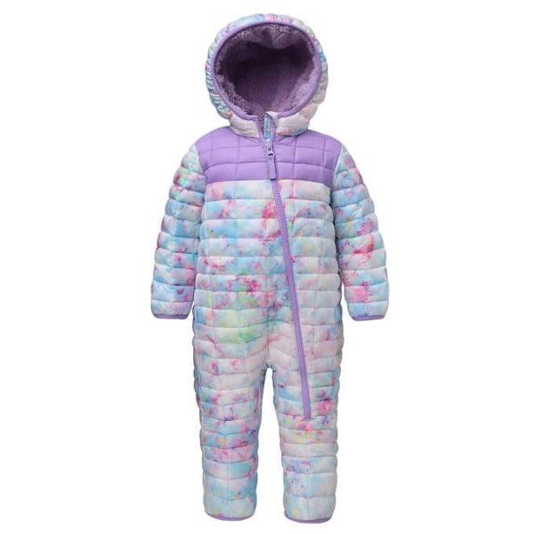 Infant 1-piece Snowsuit, Purple