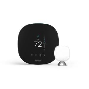 ecobee SmartThermostat with Voice Control, Black