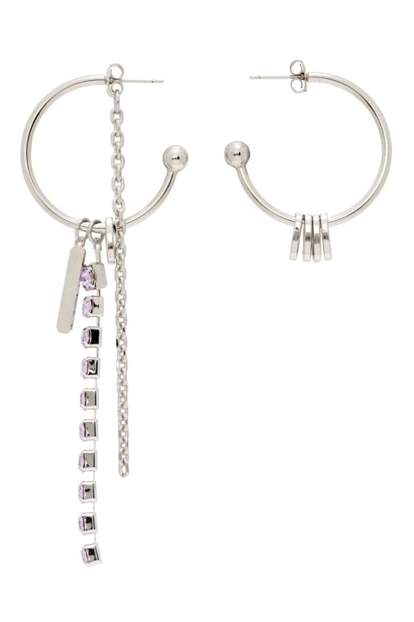 SSENSE Exclusive Purple Petra Earrings