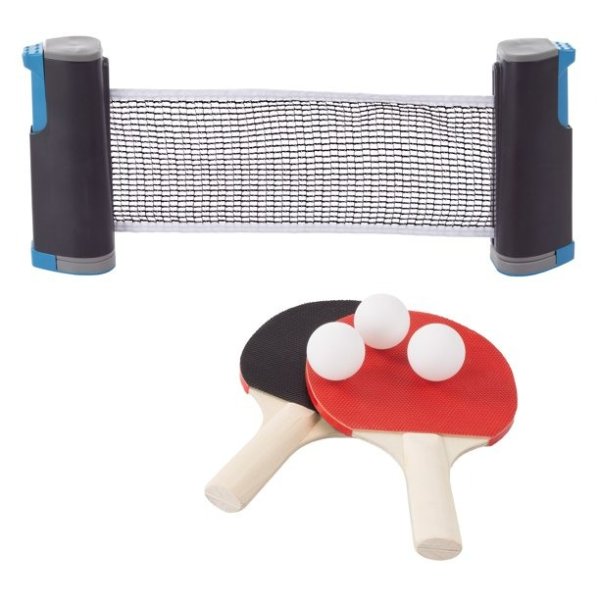 Table Tennis Set– Portable Instant Two Player Game by Hey! Play!