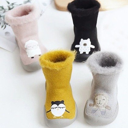 Winter Baby Shoes Warm Animal Booties