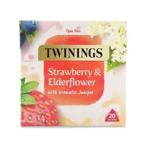Twinings草莓和接骨木花茶包（20包）