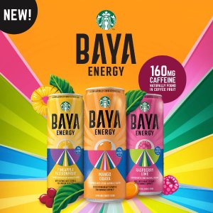 New Release:Starbucks Releases Three Flavors of Caffeinated Energy Drink