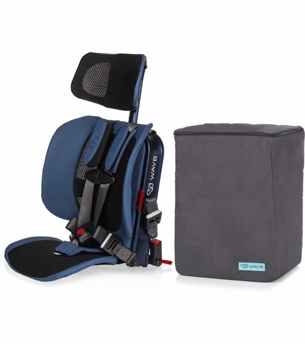 WAYB Pico Forward Facing Travel Car Seat + Travel Bag - Midnight