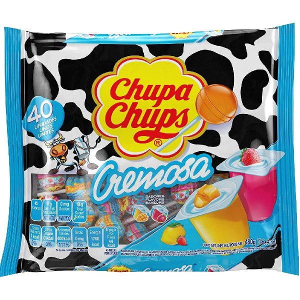 Chupa Chups Mini Lollipops, 40 Candy Suckers