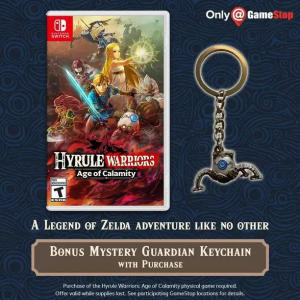 Hyrule Warriors: Age of Calamity + Guardian Keychain