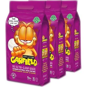 Garfield Cat Litter Small Grains Flushable Cat Litter, 15-lb case - Chewy.com
