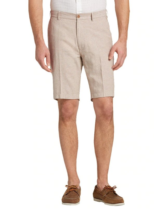 Reserve Collection Traditional Fit Stripe Shorts