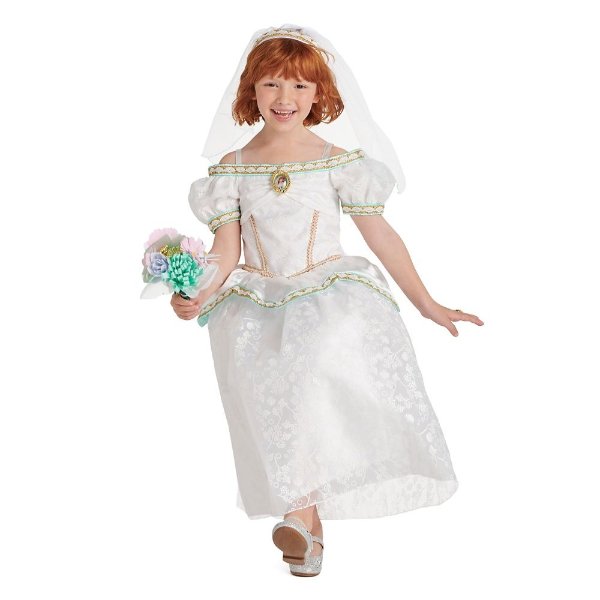Ariel Wedding Dress and Accessory Set for Kids – The Little Mermaid | shopDisney