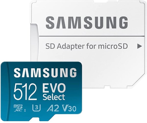 EVO Select 512GB microSDXC + SD卡套 130MB/s