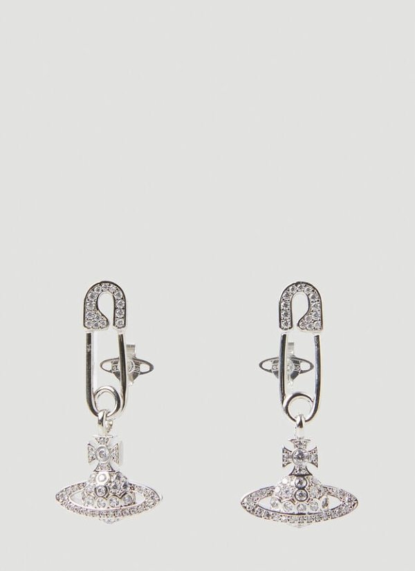 Lucrece Earrings in Silver