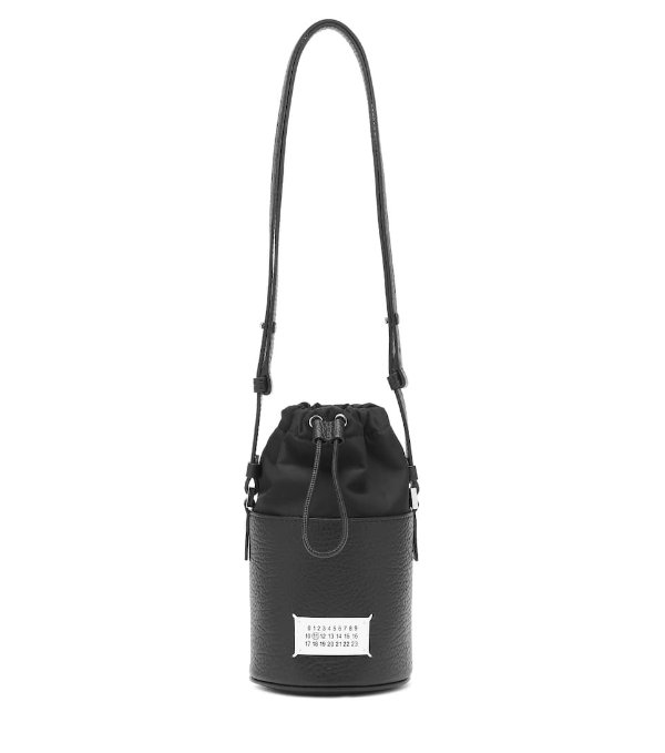5AC Mini leather bucket bag