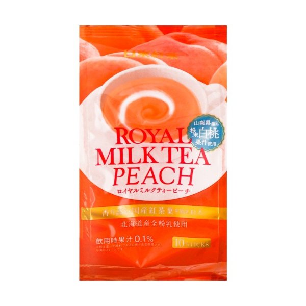NITTO TEA Peach Milk Tea Powder 10pcs