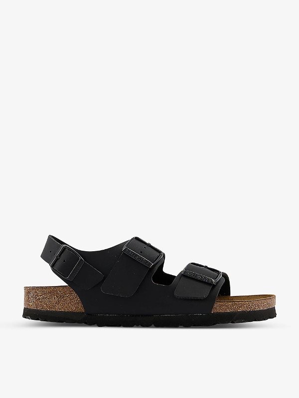 Milano buckle-detail leather sandals