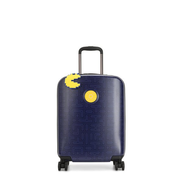 Pac-Man Curiosity Small 4 Wheeled Rolling Luggage