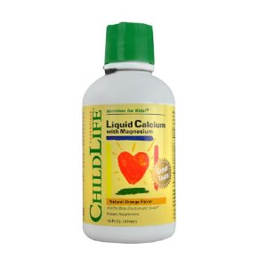ChildLife Calcium with Magnesium Liquid, Orange, 16 Fl Oz