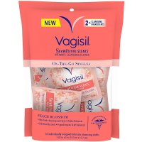 女性卫生护理湿纸巾 16片 独立包装 桃花香味