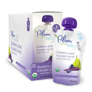 Plum有机婴儿食品4.22盎司24袋