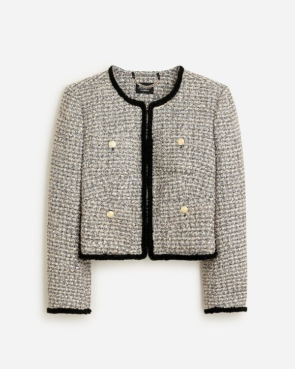 Collection Louisa lady jacket in tinsel tweed