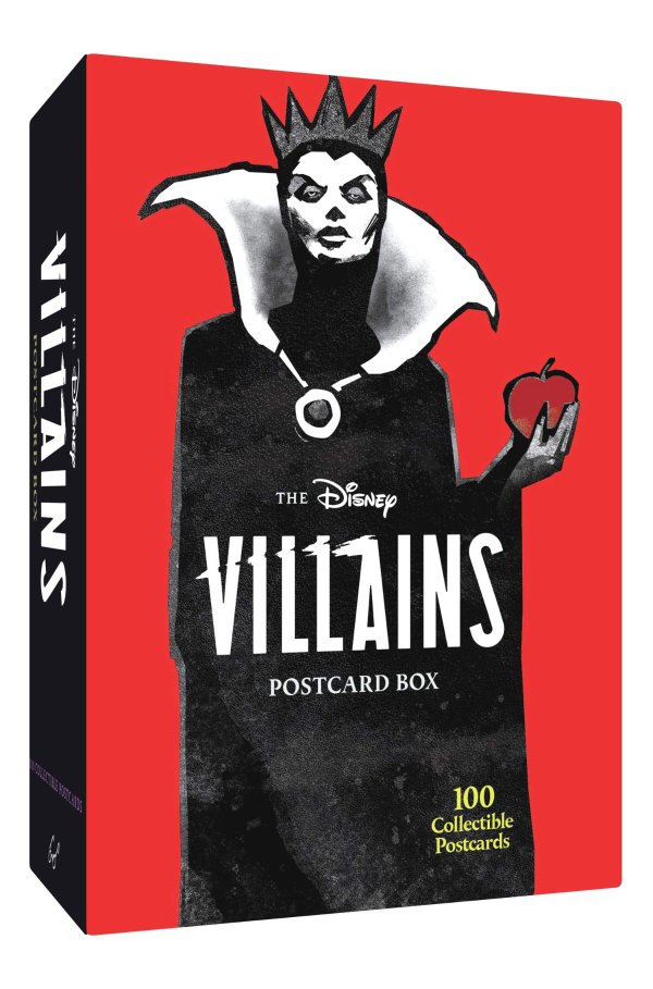 The Disney Villains Postcard Box 明星片 100张
