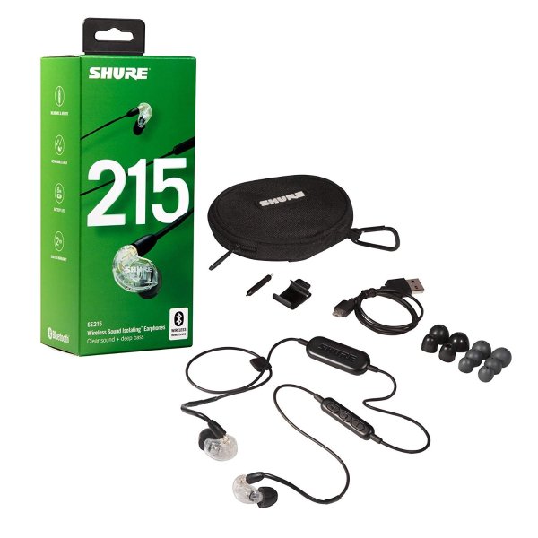 Shure SE215 Wireless Sound Isolating Earphones