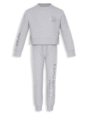 Moncler - Little Girl's & Girl's Two-Piece Sweatsuit