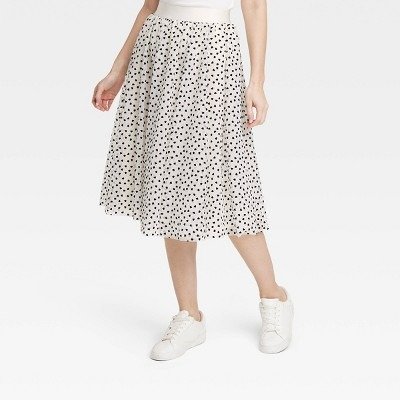 Women's Tulle Midi A-Line Skirt - A New Day™