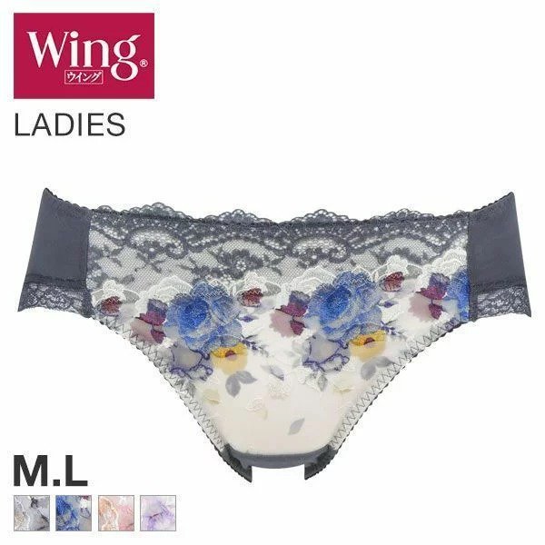 15% OFF (Wacoal) Wacoal (wing) Wing KB2954 comes; slim Type bikini standard shorts ML cotton blend one piece of article Lady's luxurious in Bra of Rei