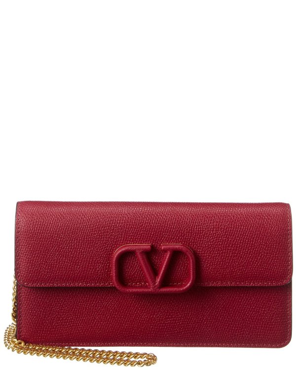 VSLING Leather Wallet on Chain