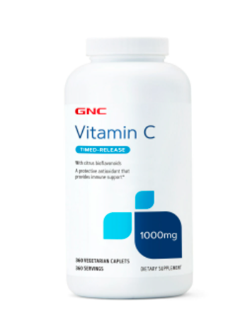 Vitamin C 1000 mg - Timed Release Vegetarian Caplets ||