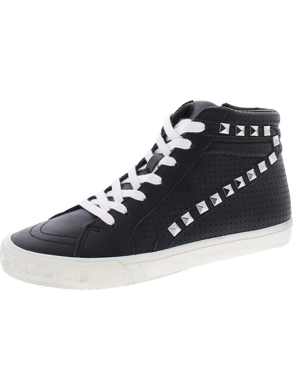 tracey womens studded lace-up high top sneakers