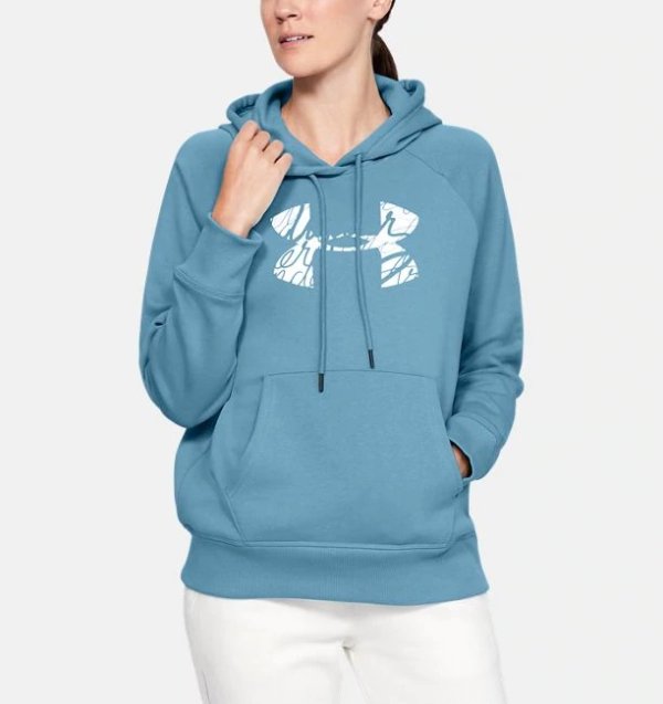 Women's UA Fit Kit Favorite Fleece Graphic Logo Hoodie | Under Armour US