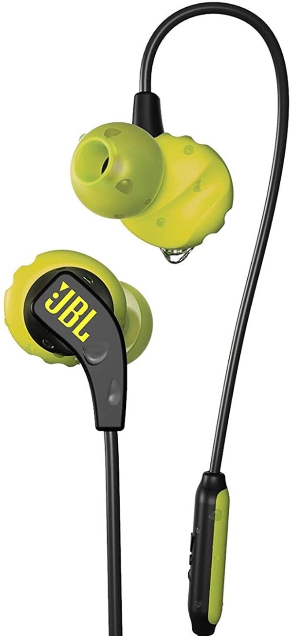 Endurance RUN - Wired Sport In-Ear Headphones - Yellow