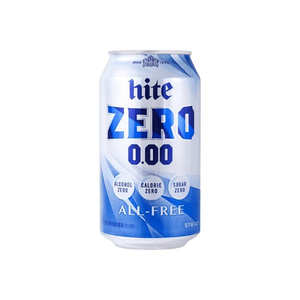 HITE 0 Alcohol beer-flavored carbonated drinks 335ml