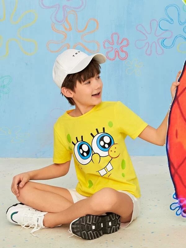 儿童 X SpongeBob 合作款T恤