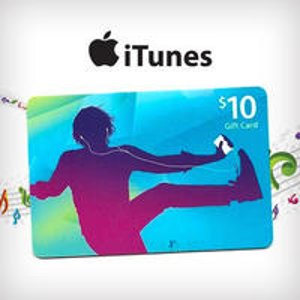  For A $10 iTunes Gift Card