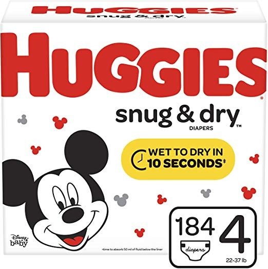 Snug & Dry 4号纸尿裤184片