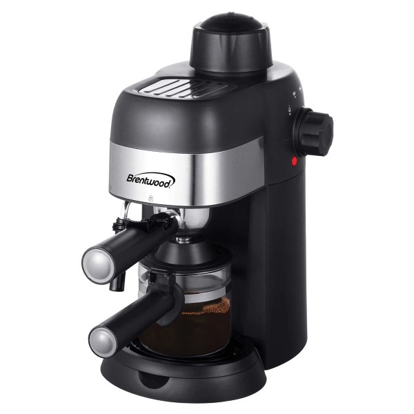 4-Cup Espresso & Cappuccino Maker Machine