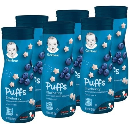 Puffs Blueberry, 1.48 oz. (Pack of 6)
