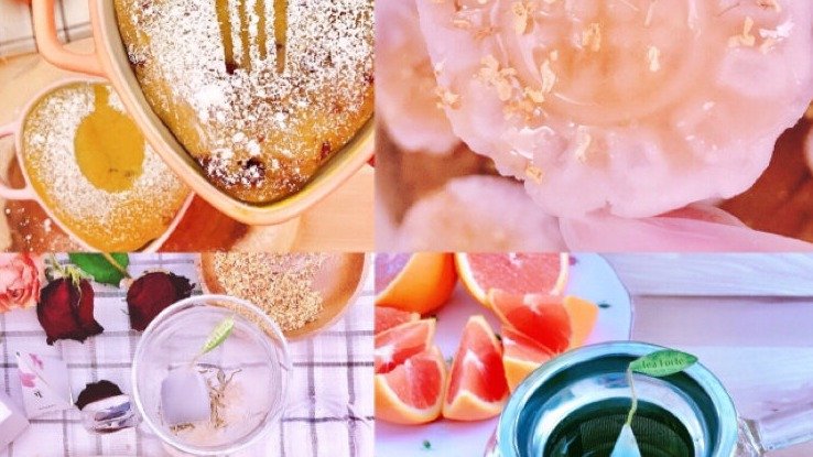 暖心甜品 | 抹茶红豆蒸面包、桂花蜂蜜香芋饼➕健康饮品！
